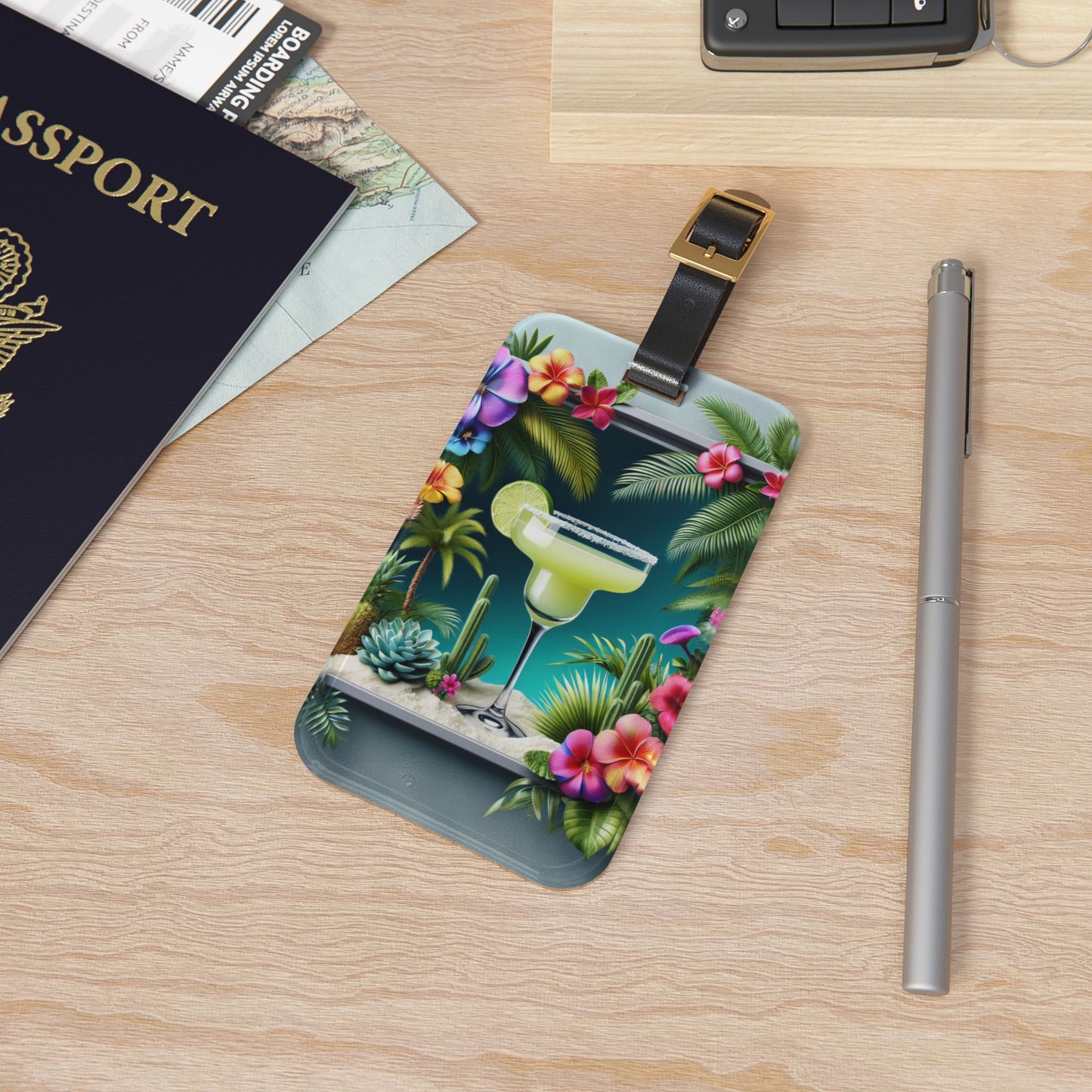 Luggage Tag - Tropical Margarita