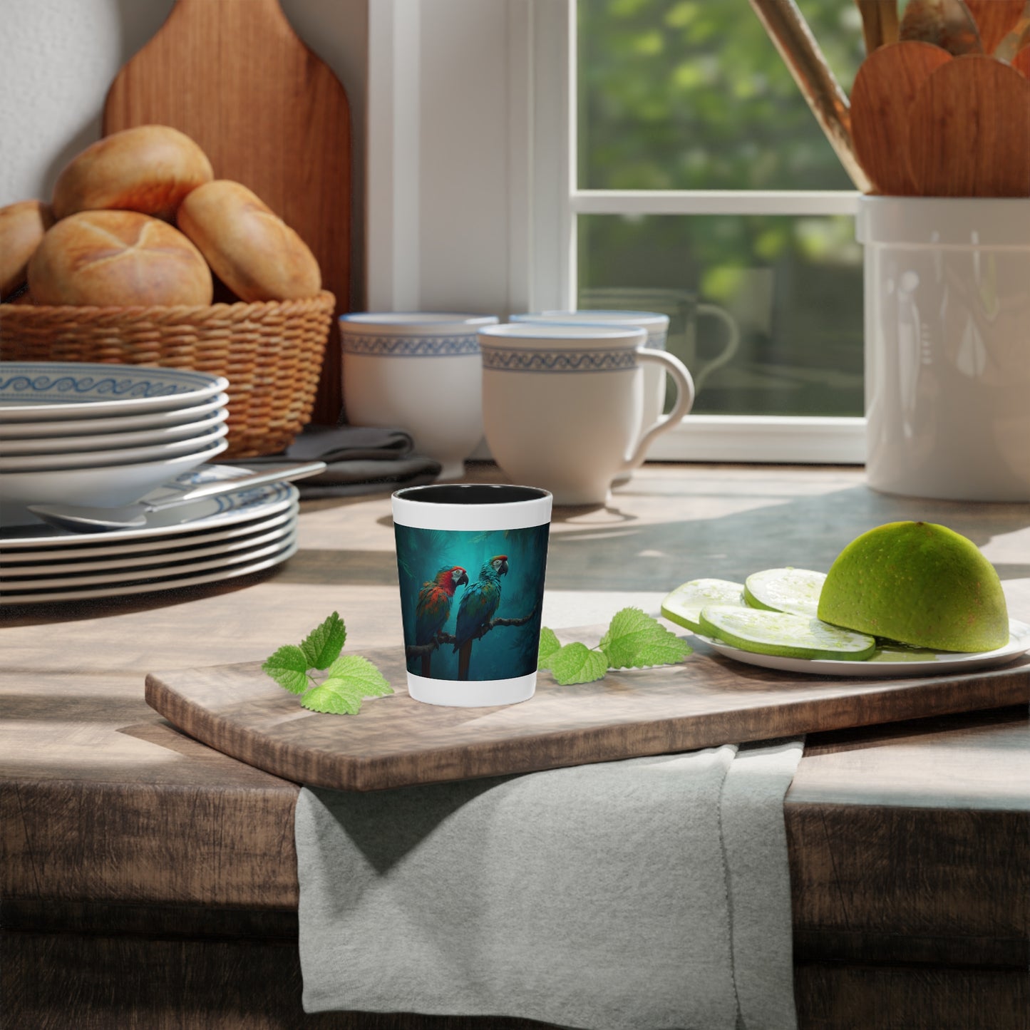 Shot Glass - Parrot Friends