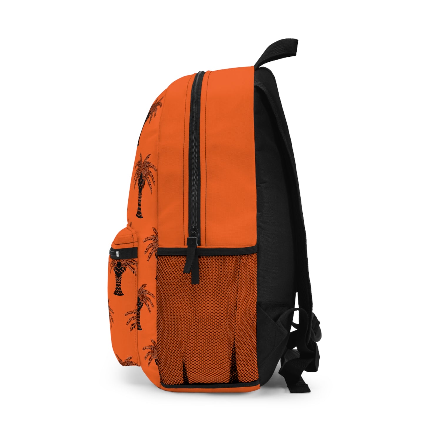 Tropical Backpack / Stylized Palm, orange