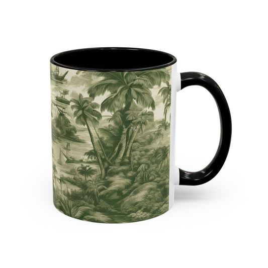 Accent Color Coffee Mug (11, 15oz), My Last Voyage, Various Colors