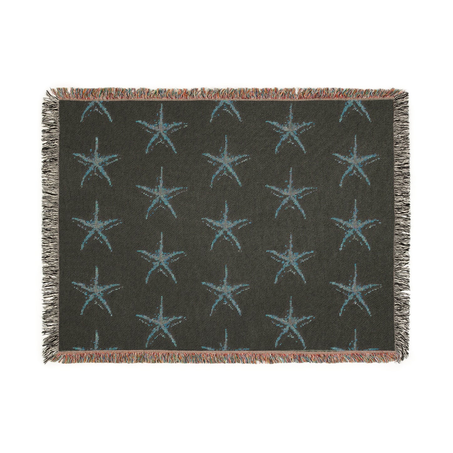 Woven Blanket, 3 Sizes - Tropical Home Decor / Real Starfish