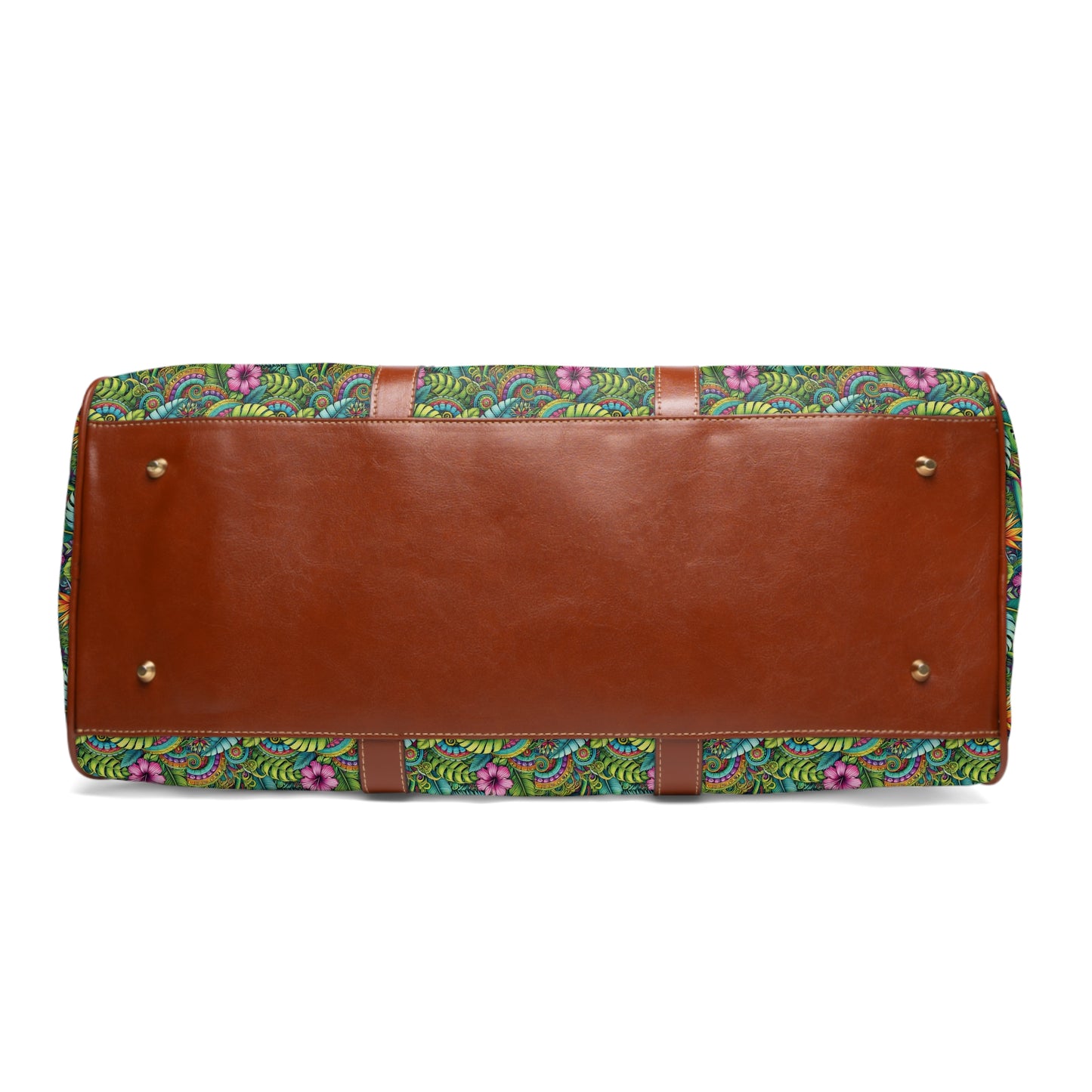 Tropical Waterproof Travel Bag - Perfect for Beach Getaways / Rainforest Blooms