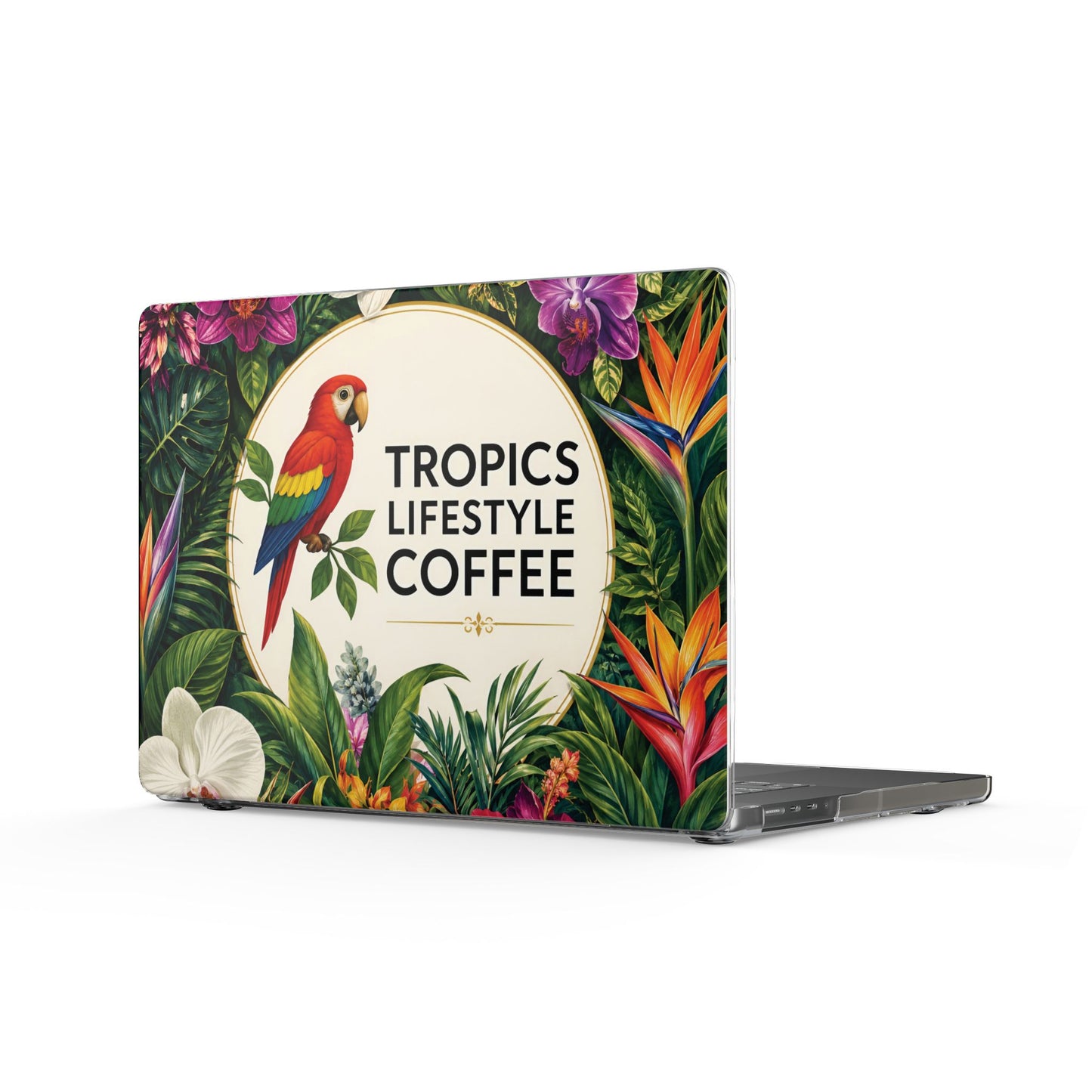 MacBook Laptop Case — Tropics Lifestyle Coffee, Tropical
