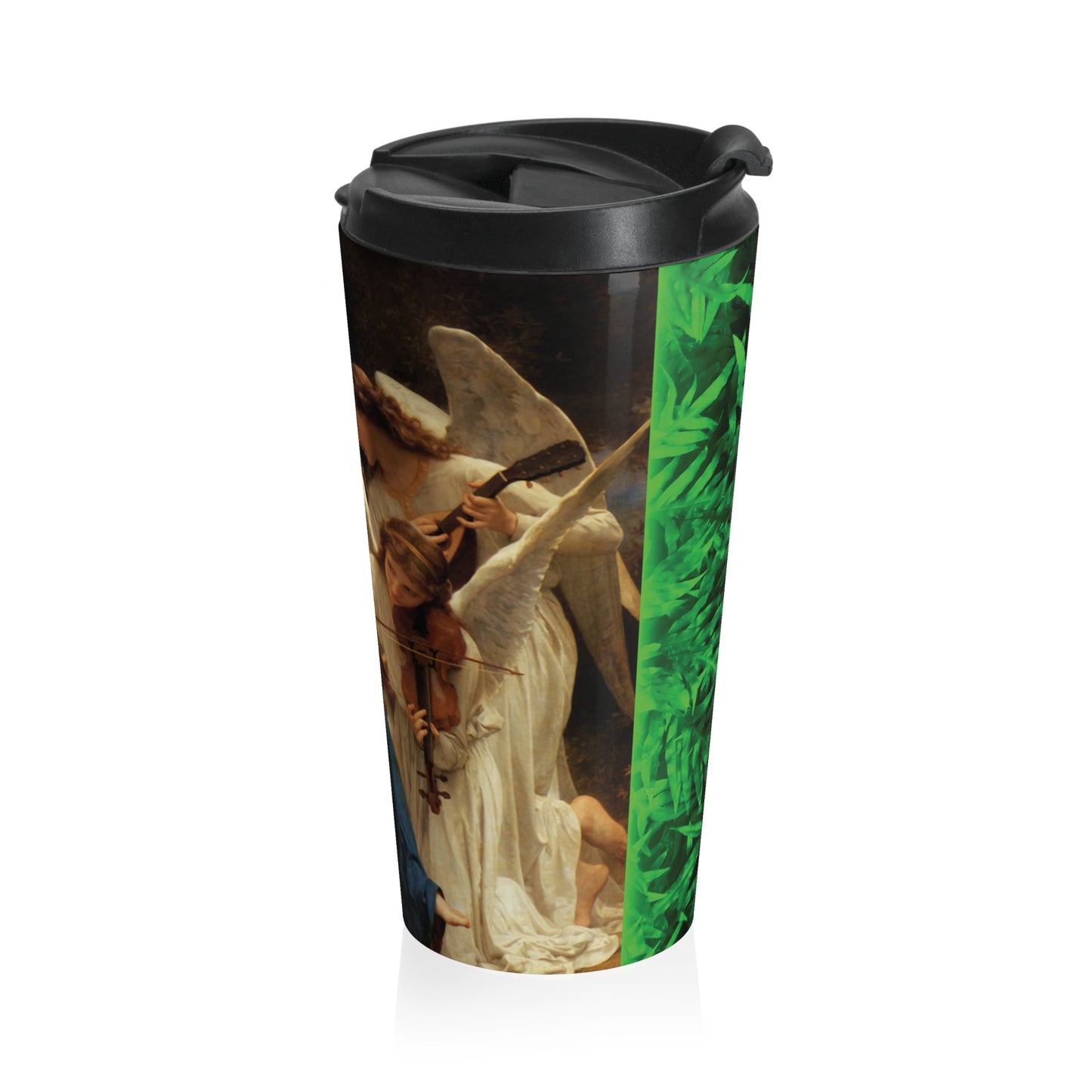 15 oz. Stainless Steel Travel Mug / Song of the Angels, Religious