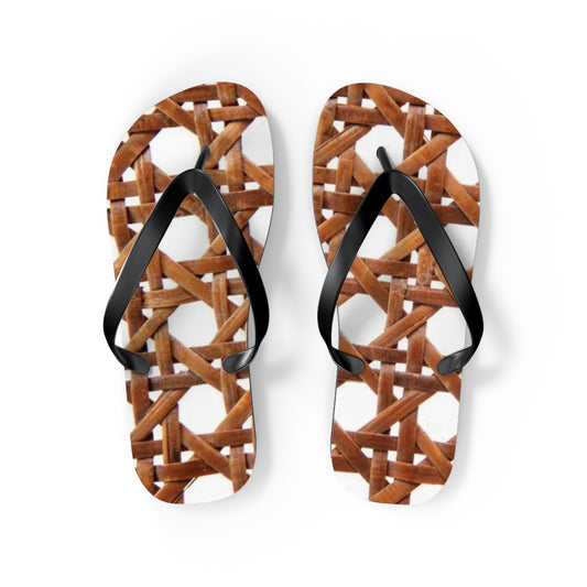 Copy of Flip Flops - Green Beach Chair Wicker