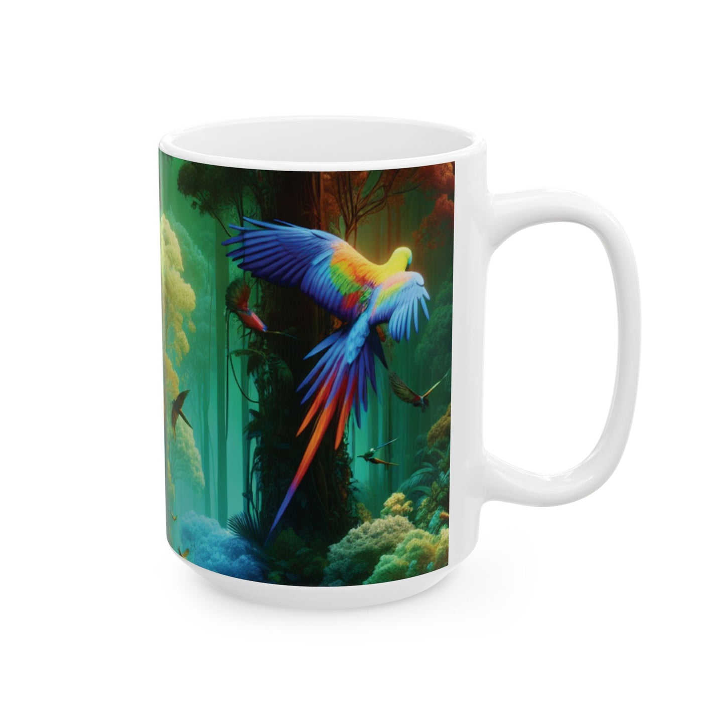 Ceramic White Mug - 11oz & 15oz, Flight School