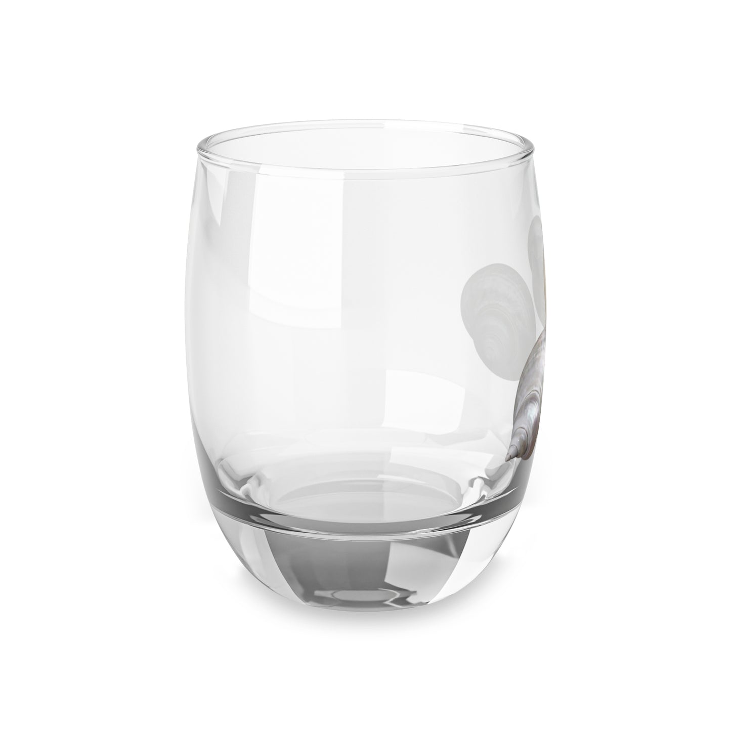 Whiskey Glass, White Nautilus Trio