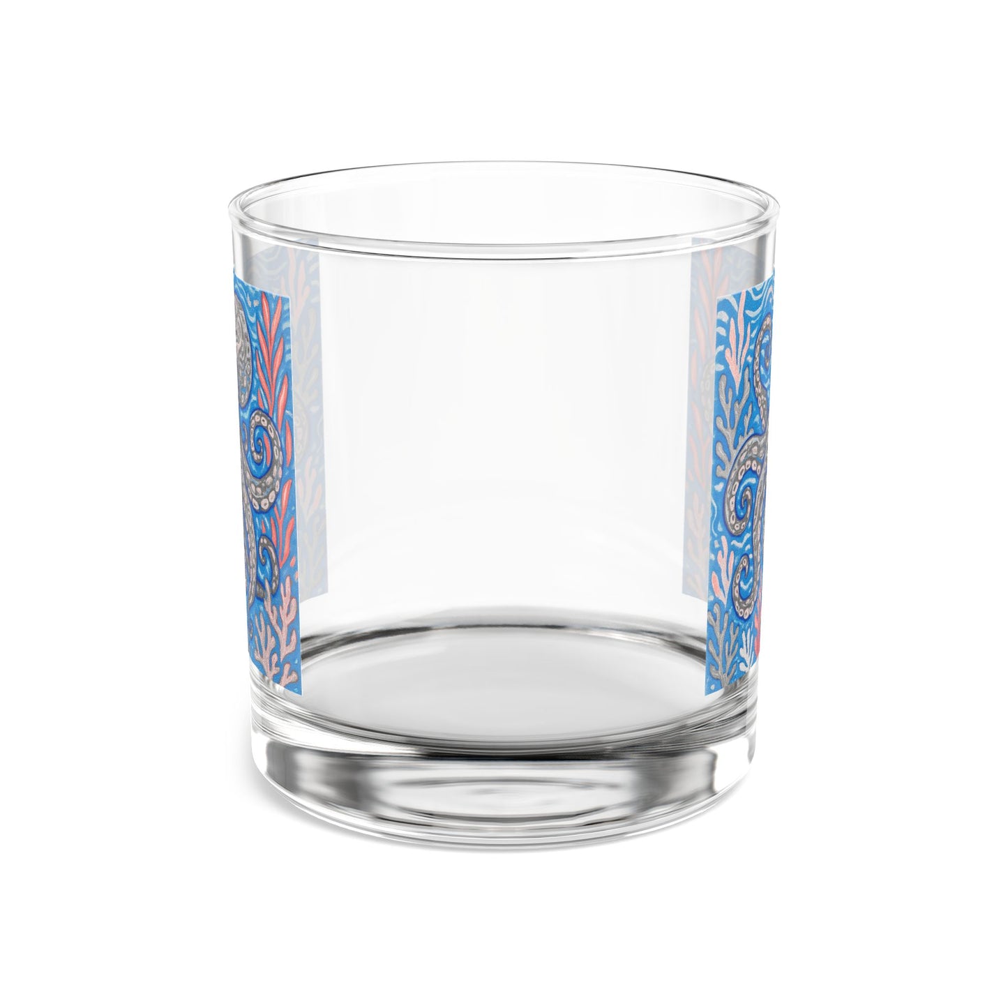 Rocks Glass, 10oz - Kraken Joe/Slate