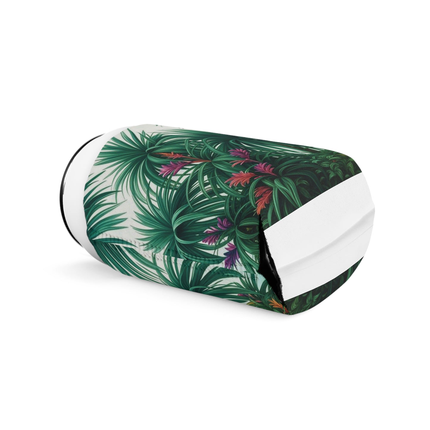 Tiny Palm Island Can Cooler Sleeve - Perfect for Outdoor Picnics