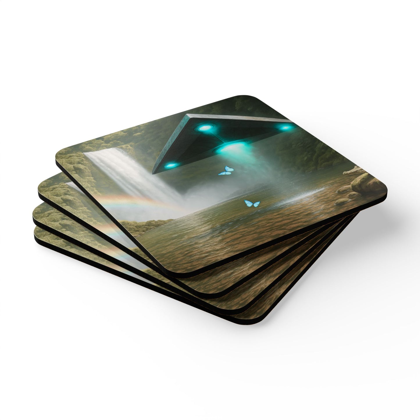 Coaster Set - UFO and Waterfall