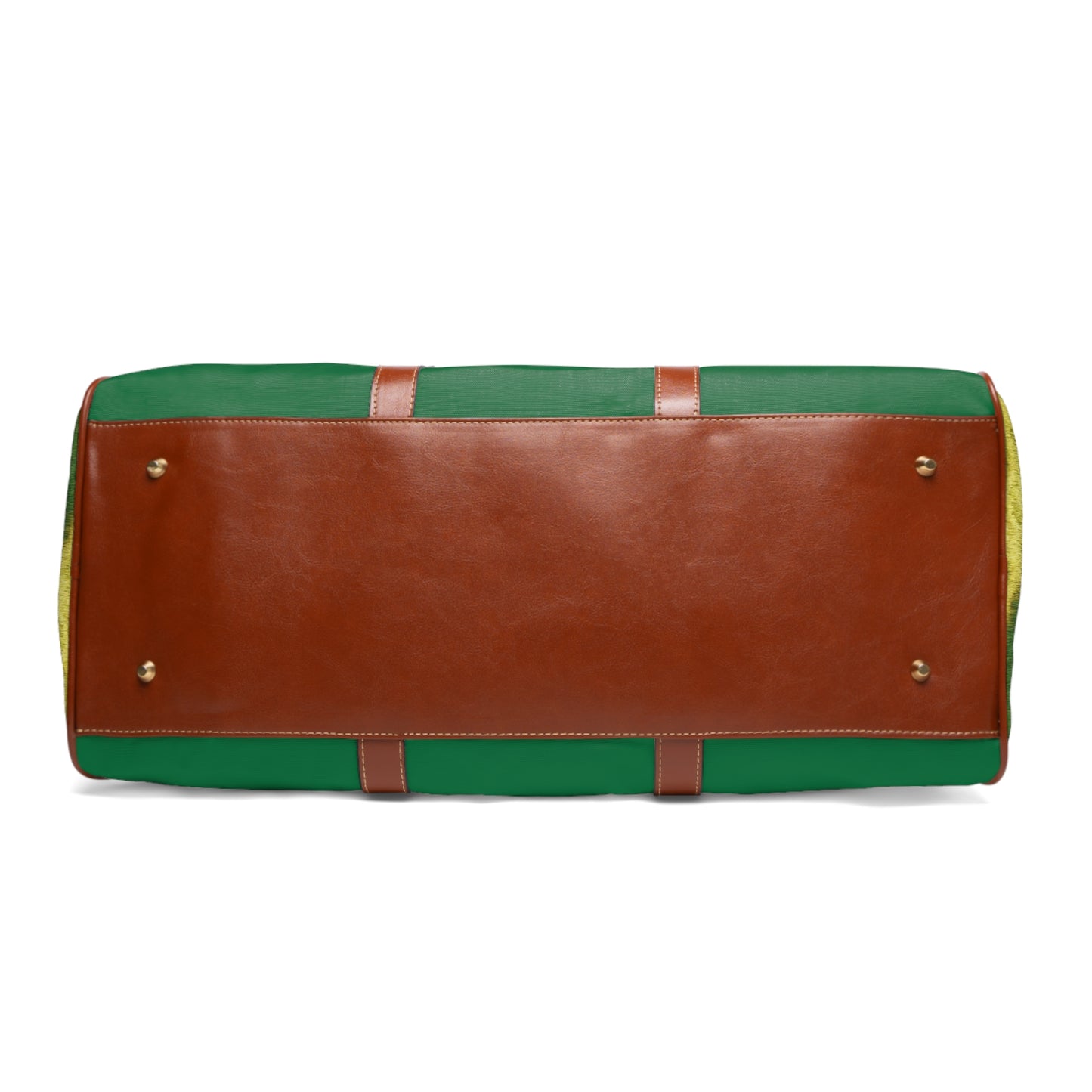 Tropical Waterproof Travel Bag - Perfect for Beach Getaways / Baby White Peacock