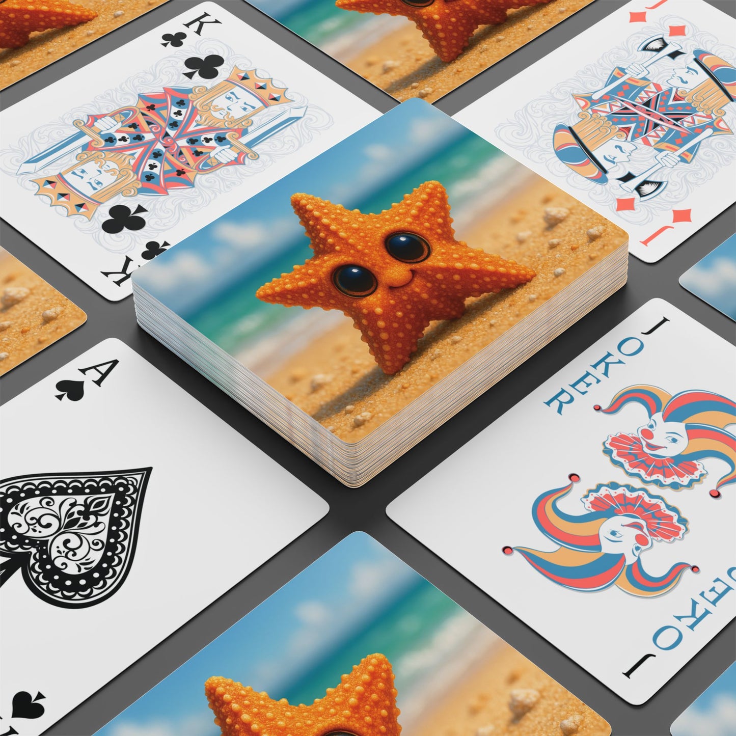 Poker Playing Cards - Baby Starfish