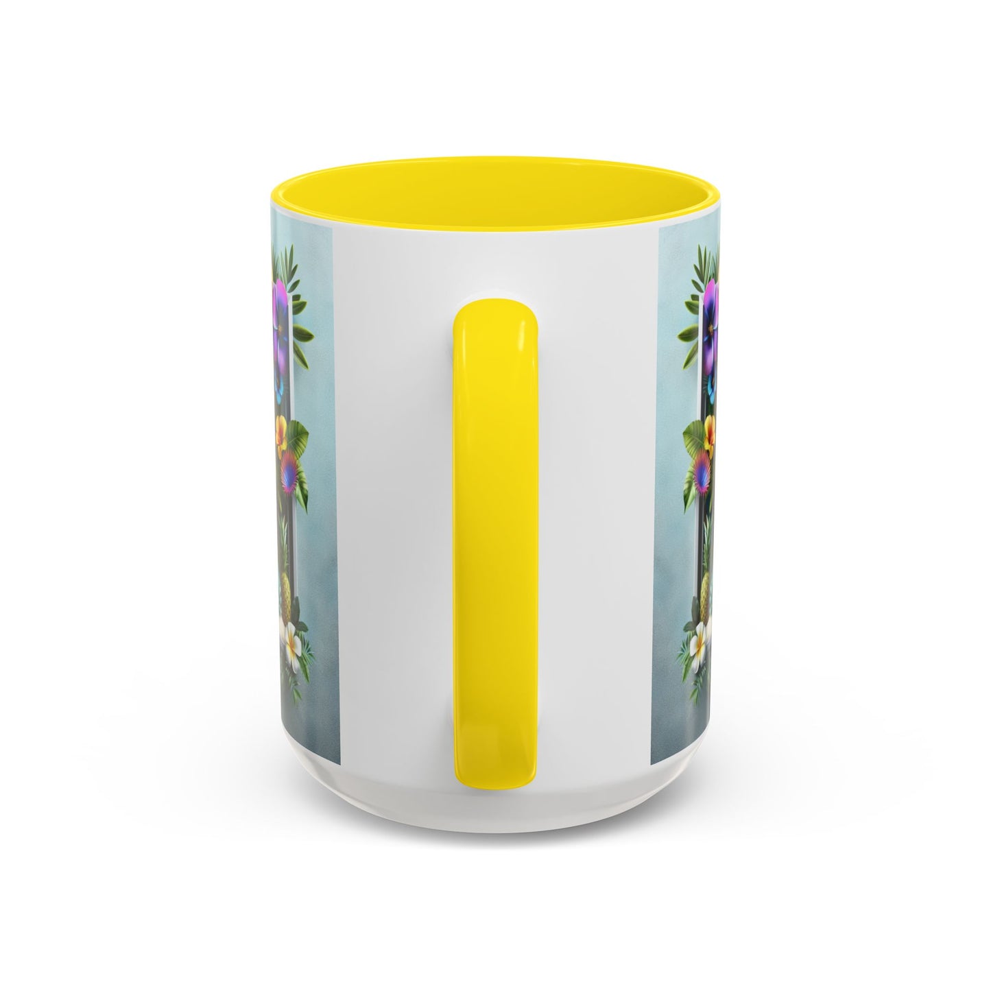 Accent Color Coffee Mug (11, 15oz), 8 Colors - Tropical Margarita