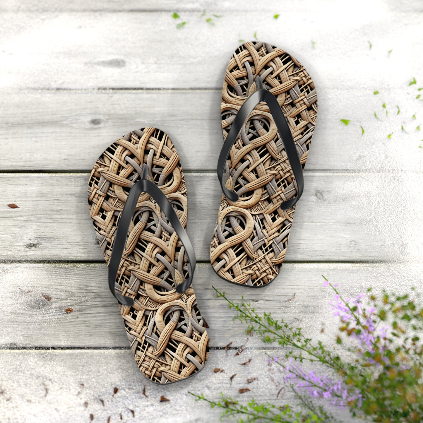 Flip Flops - Beach Wicker