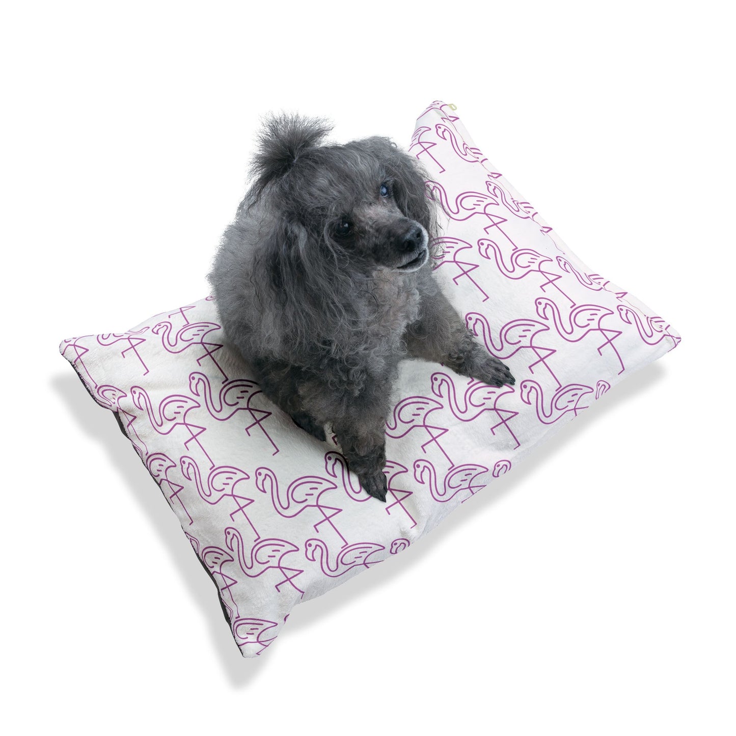 Flamingos Pet Bed - Cozy and Fun Dog or Cat Bed for Beach Lovers