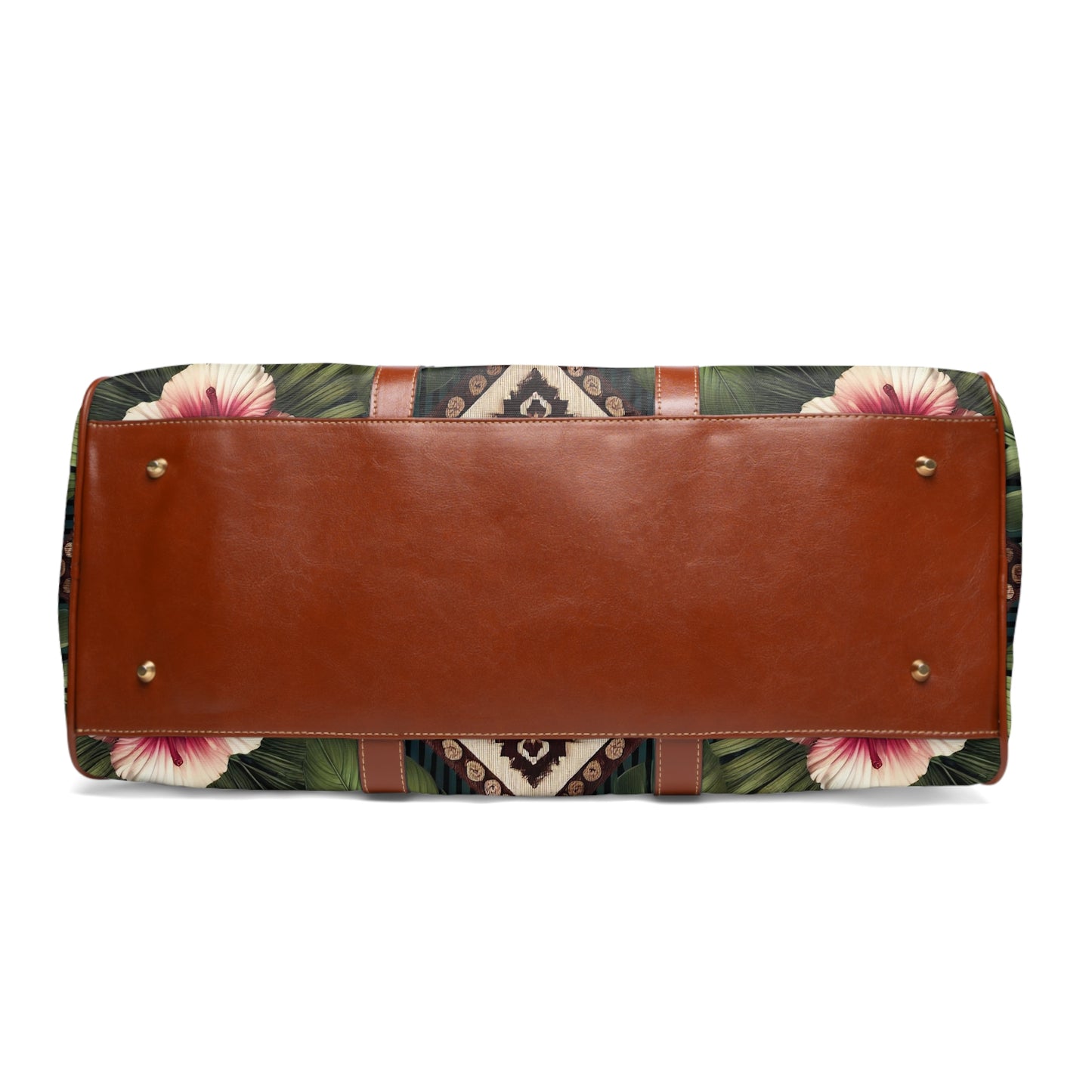 Tropical Waterproof Travel Bag - Perfect for Beach Getaways / Tiki Orchids