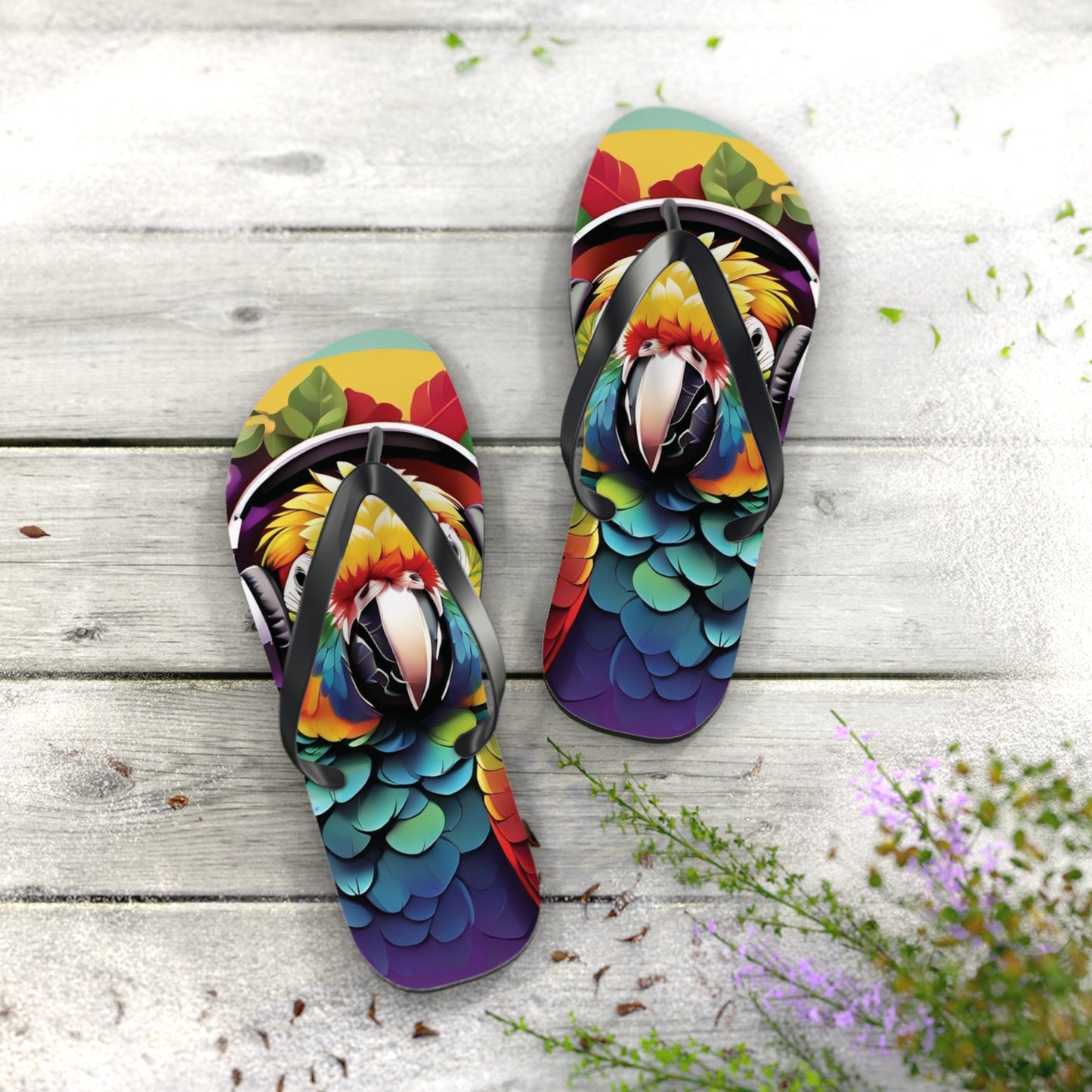 Flip Flops - Rockin' Out Parrot
