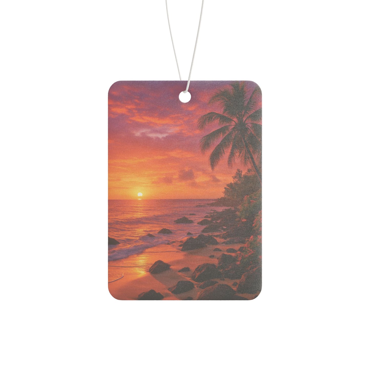 Ember Island Car Air Freshener - Vibrant Tropical Aromatic Décor
