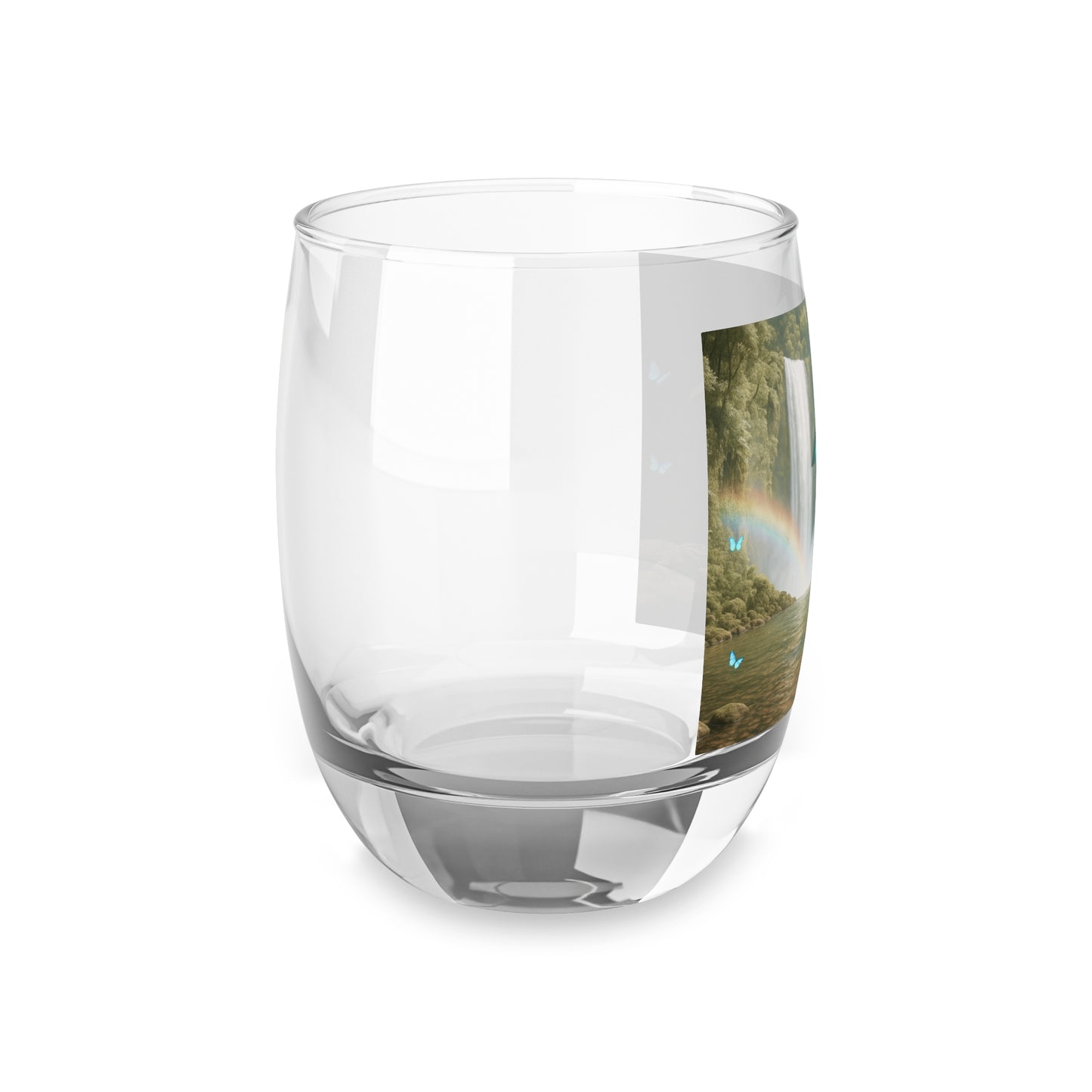 Whiskey Glass, UFO and Waterfall