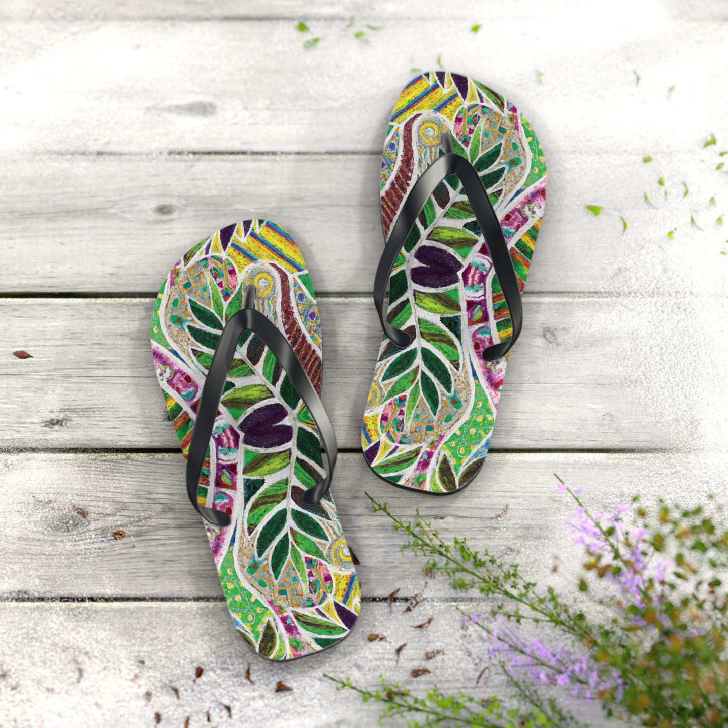 Flip Flops - Amazon Whimsy