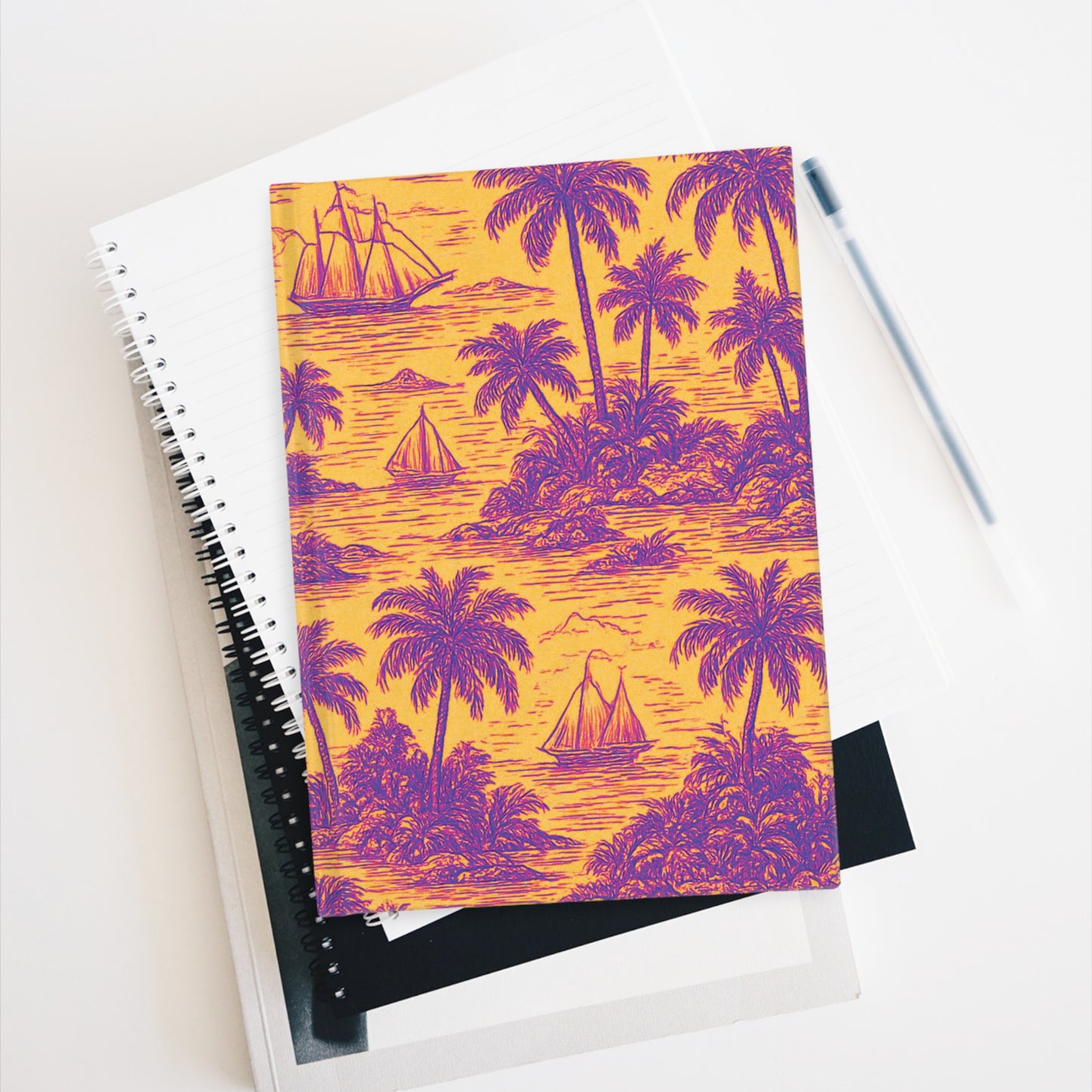 Faraway Toile/Pop Journal - 5" x 7"