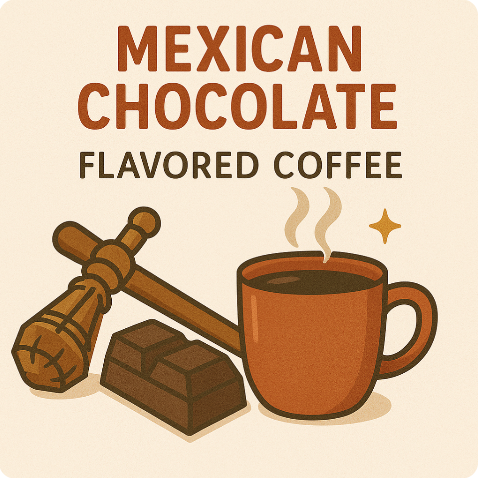 Mexican Chocolate Flavored Coffee, Specialty Grade