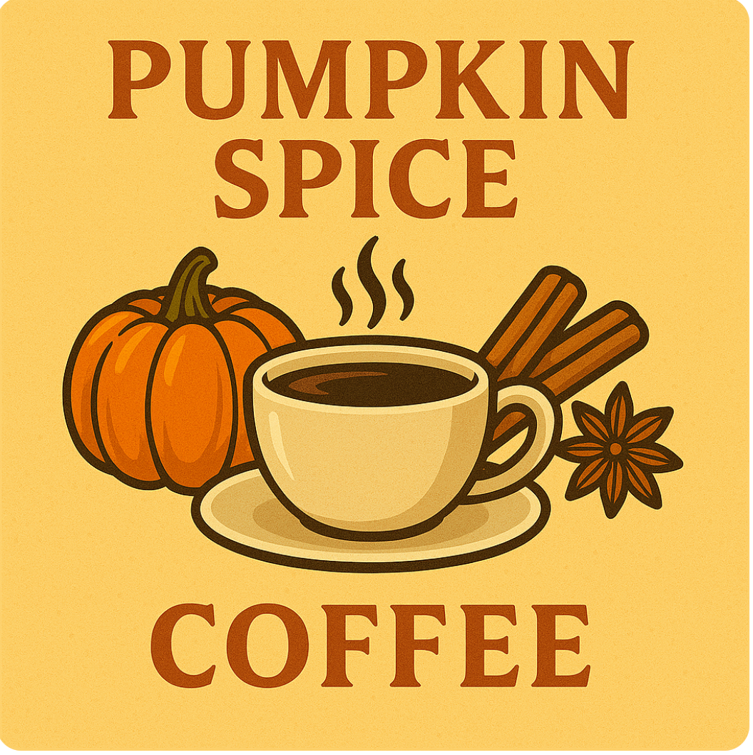 Pumpkin Spice Flavored Coffee, Specialty Grade