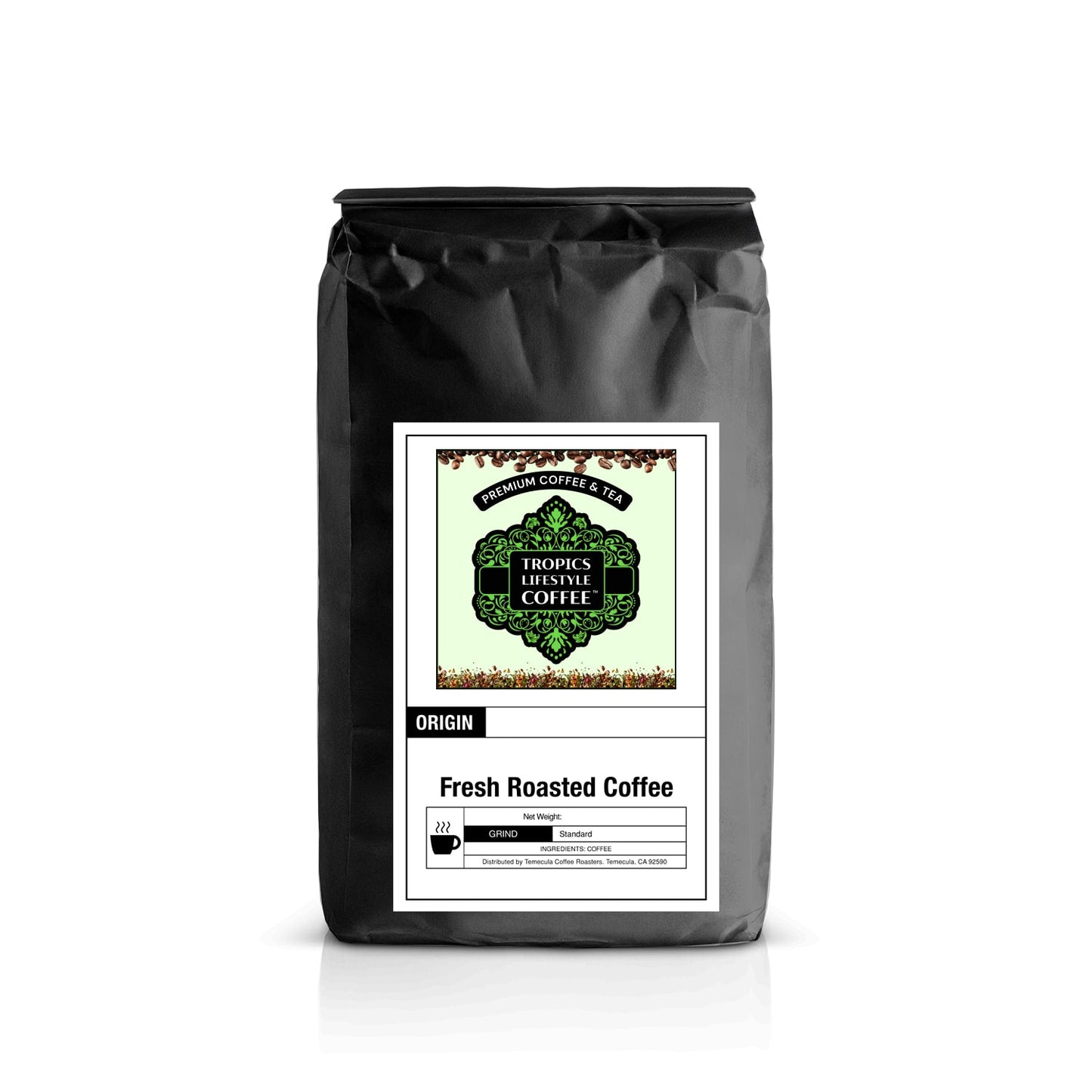 Peru Single Origin Coffee, Decaf / Medium