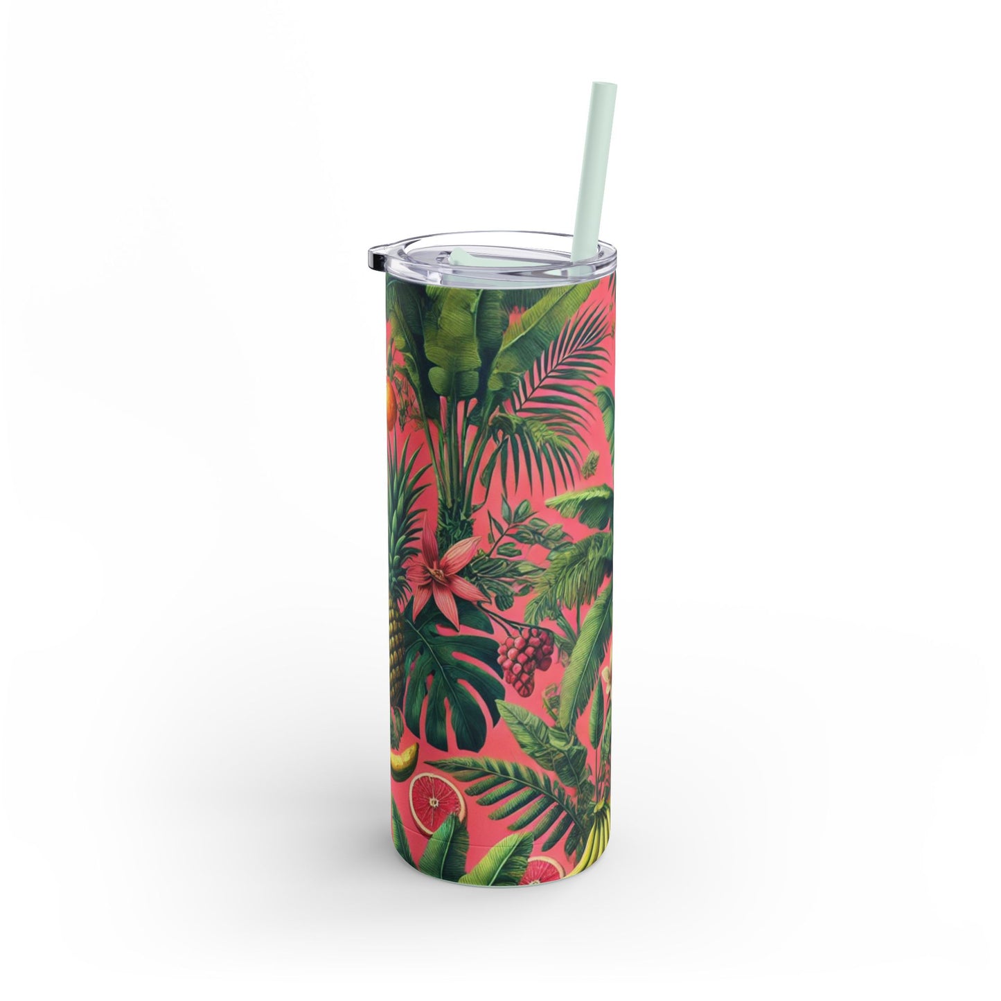 20oz Matte Tumbler, 7 Colors - Stylish Travel Cup - More Tropical Fruit, Coral