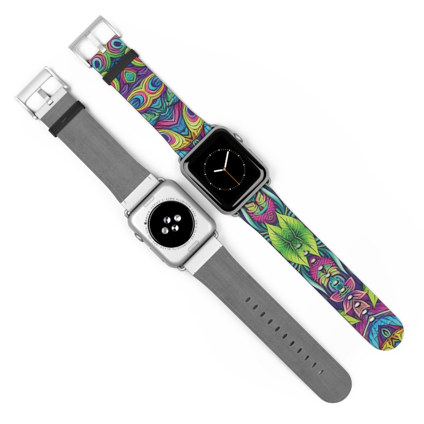 Apple Watch Band - Kaleido Peacock Joy/Macro