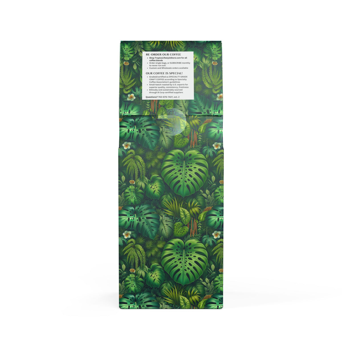 Black Coral Blend™ (Dark French Roast) Specialty Grade Craft Coffee / Rainforest Greenery