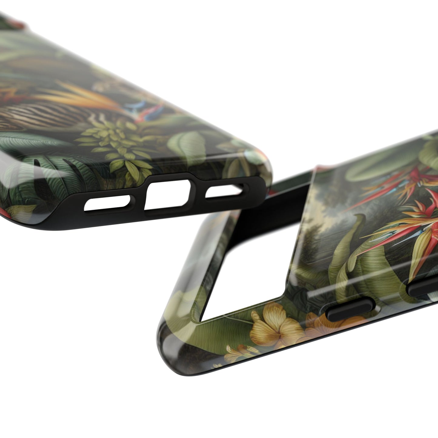 Rainforest Rabbit Outing Phone Case - Tough Cases with Summer Vibe