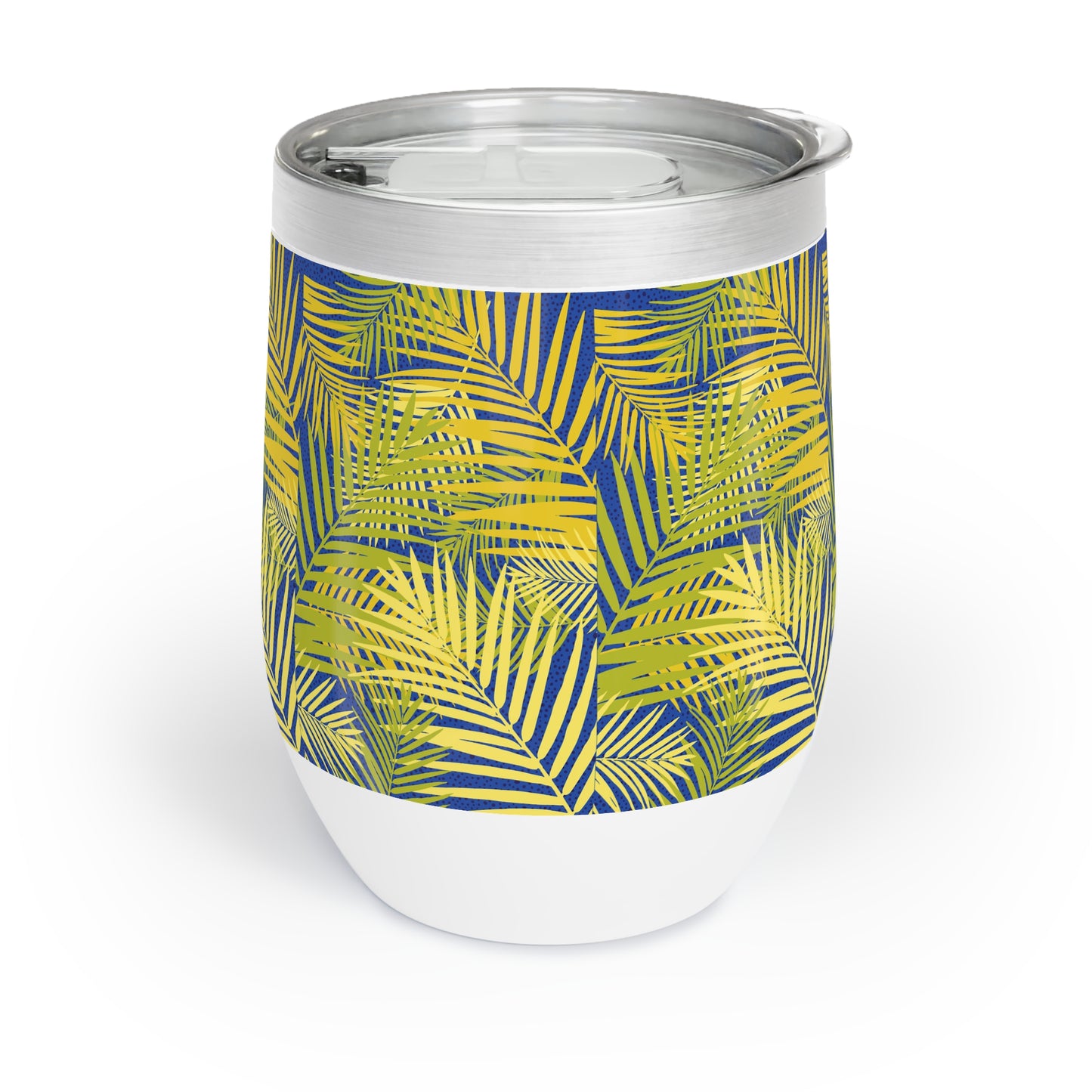 Chill Wine Tumbler, Tropical Greens