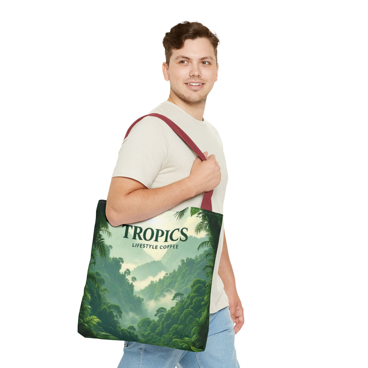 Rainforest Vistas Coffee Tote Bag - 3 Sizes