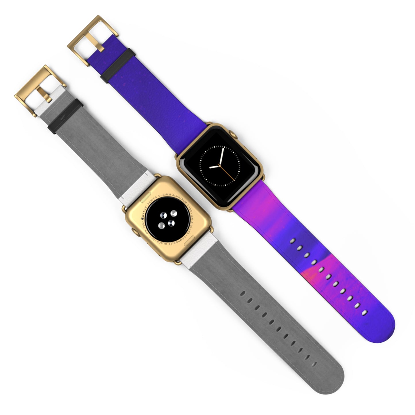 Apple Watch Band - Cold Ocean Lights, Midnight