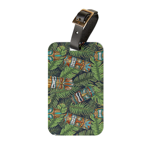 Luggage Tag - Tiki Greenery