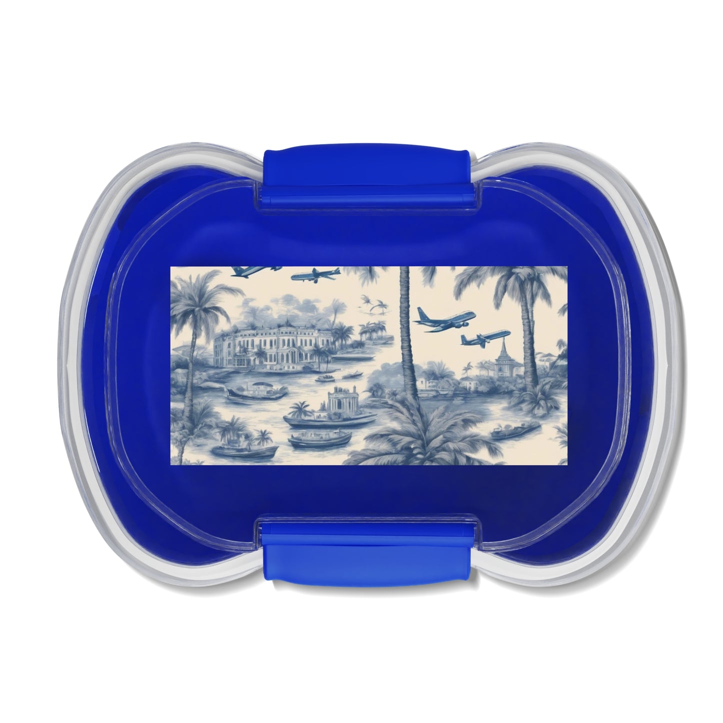 Two-tier Bento Box - Tropical Travels Toile