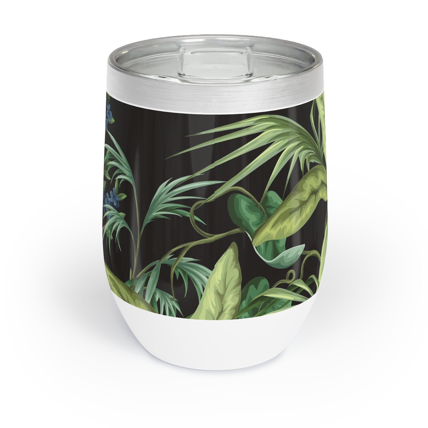 Chill Wine Tumbler, Midnight Jungle