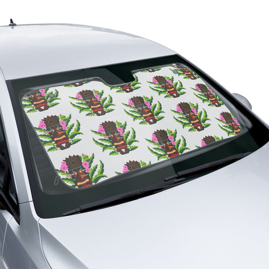 Tropical Car Sun Shades / Tiki Boss Nani, repeat