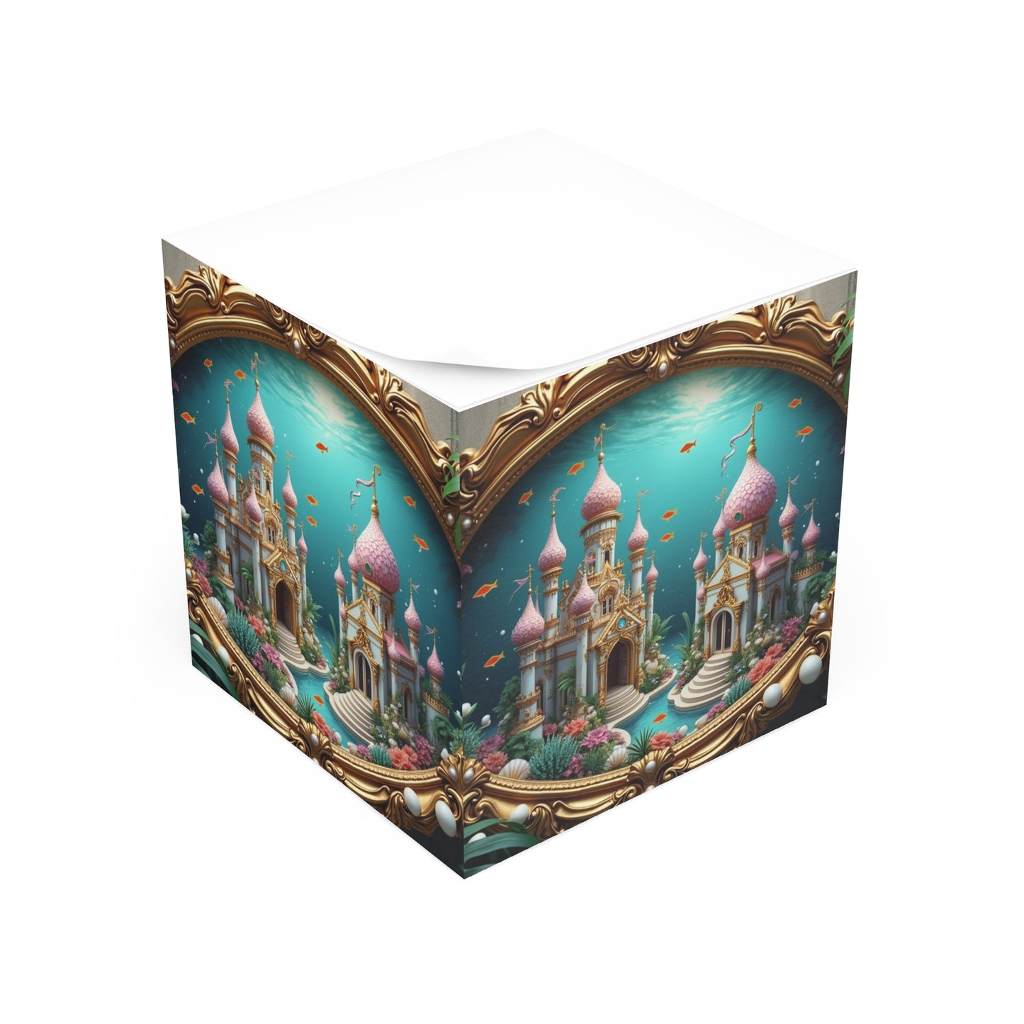 Note Cube - Mermaid Palace, Caribbean Sea