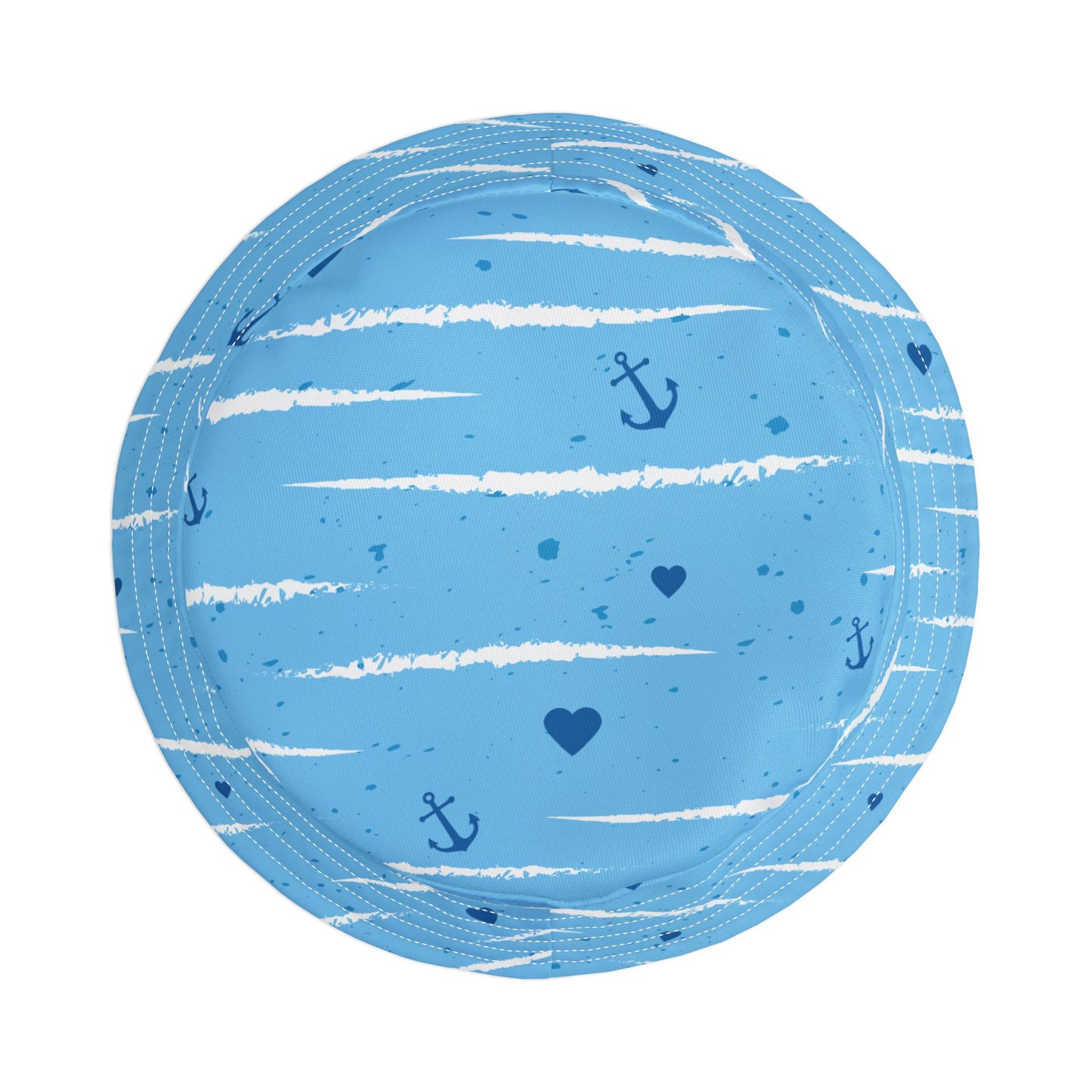 Tropical Polyester Bucket Hat, 2 Sizes - Sailing