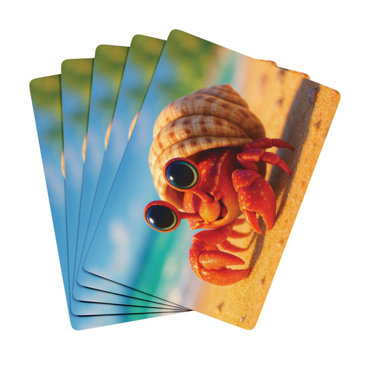 Poker Playing Cards - Baby Hermit Crab