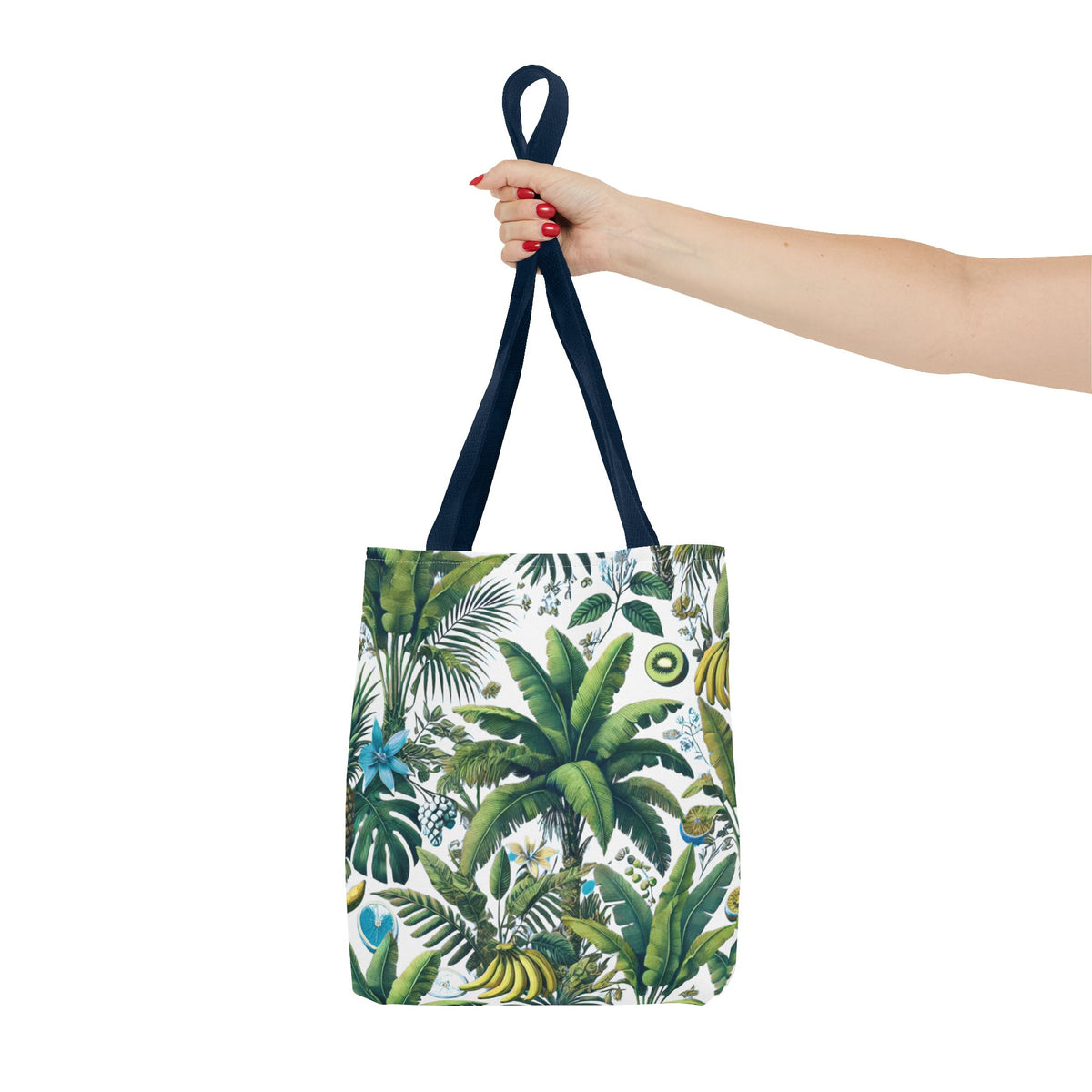 More Tropical Fruit/White Tote Bag - 3 Sizes