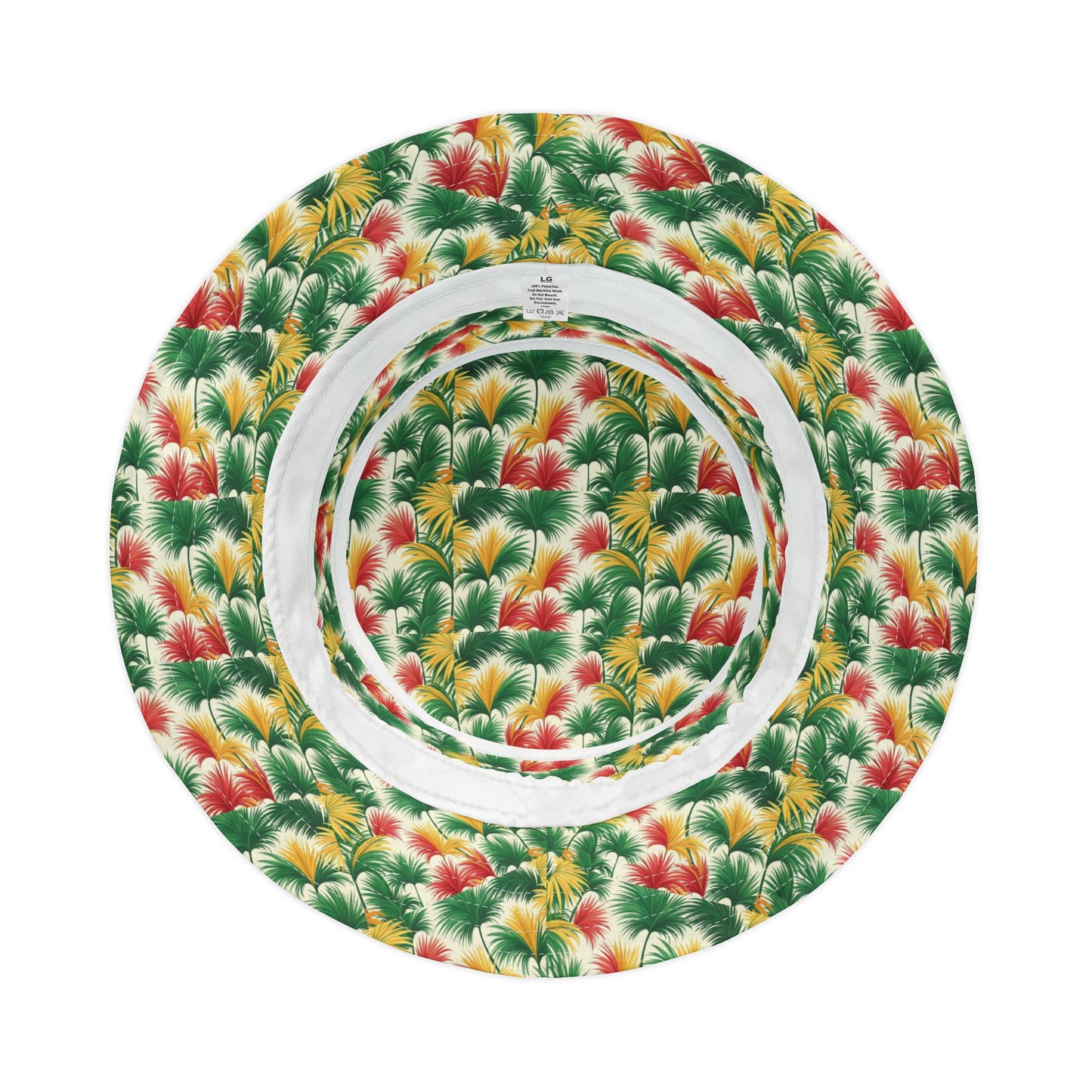 Tropical Polyester Bucket Hat, 2 Sizes - Summer Mood