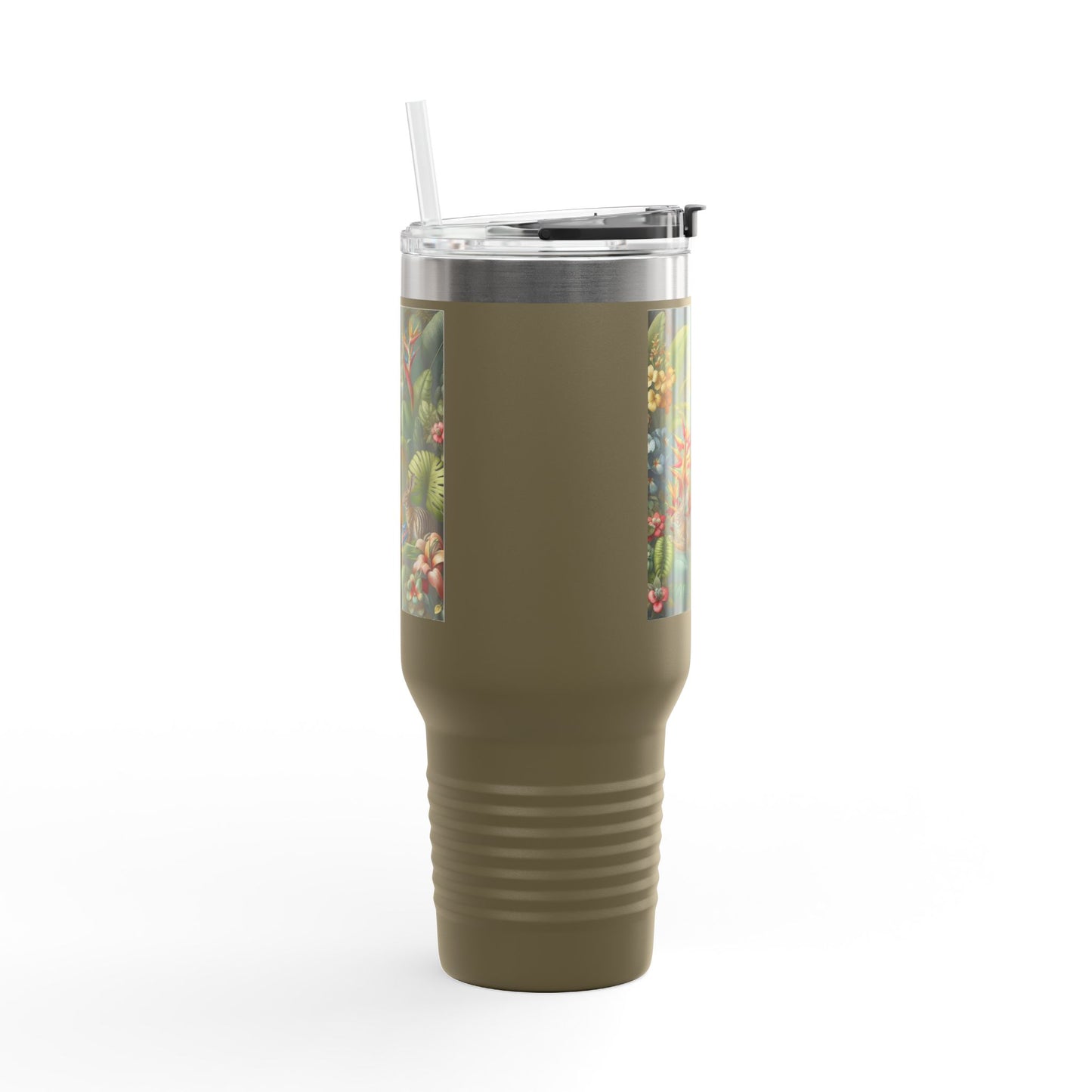 Rainforest Rabbit Outing Insulated Travel Mug - 40oz - Perfect for Outdoor Adventures