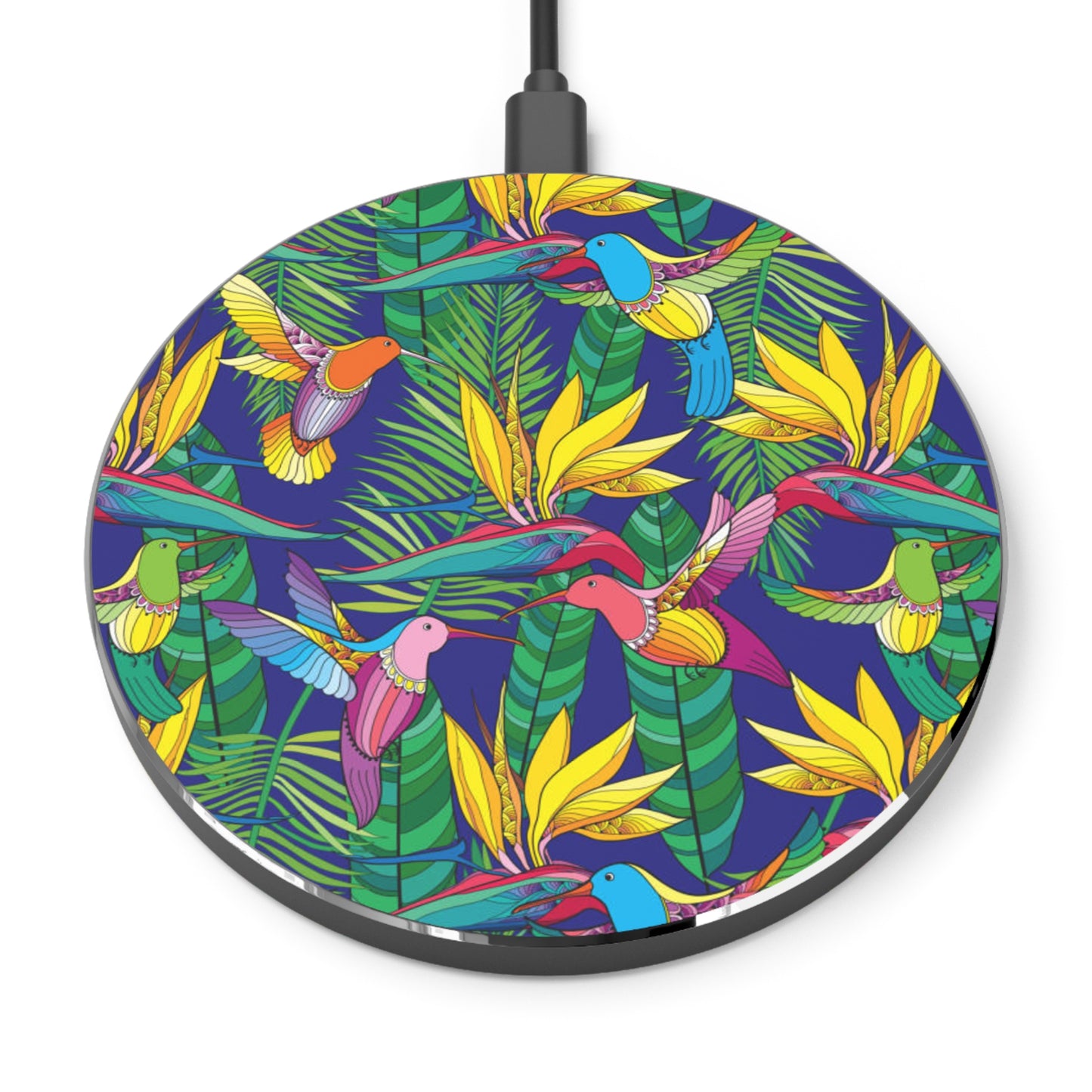 Wireless Charger - Bird of Paradise Toile