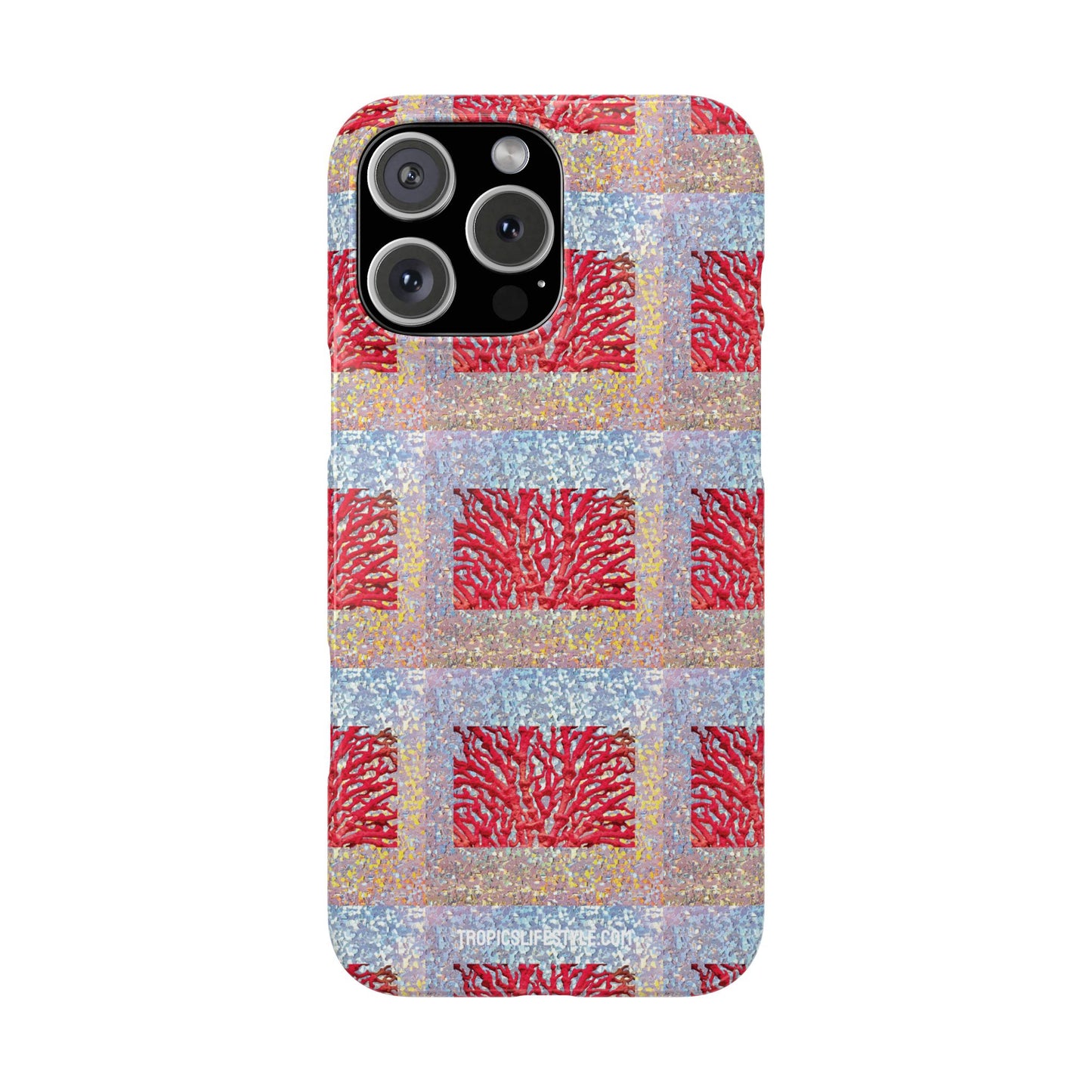 Slim Phone Cases - Disco Red Coral