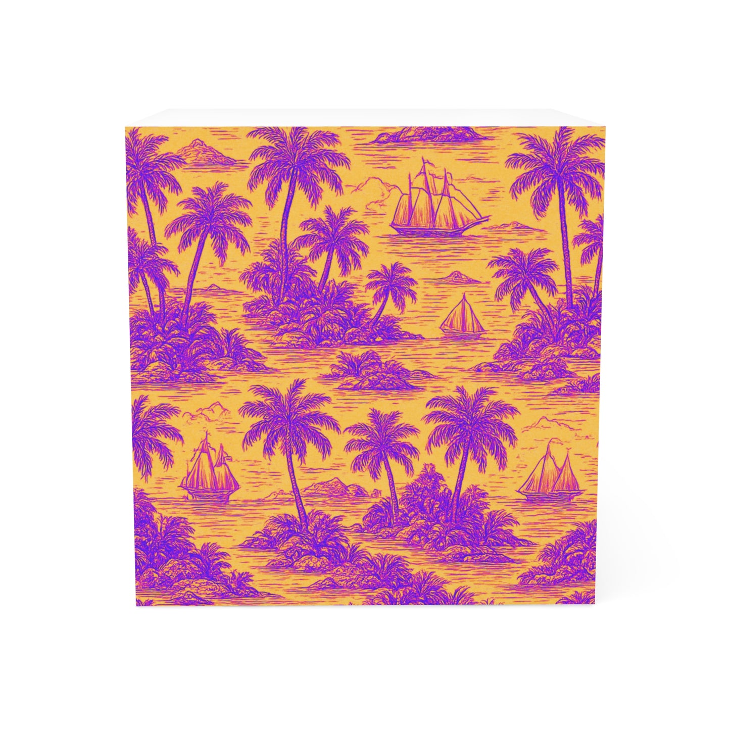 Note Cube - Faraway Toile, Pop