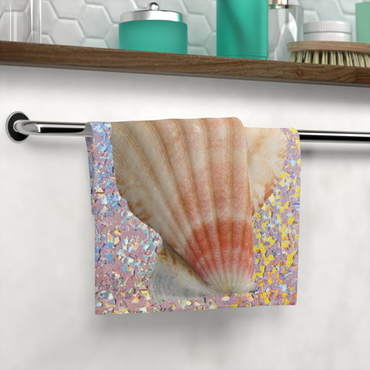 Face Towel - Disco Scallop Shell