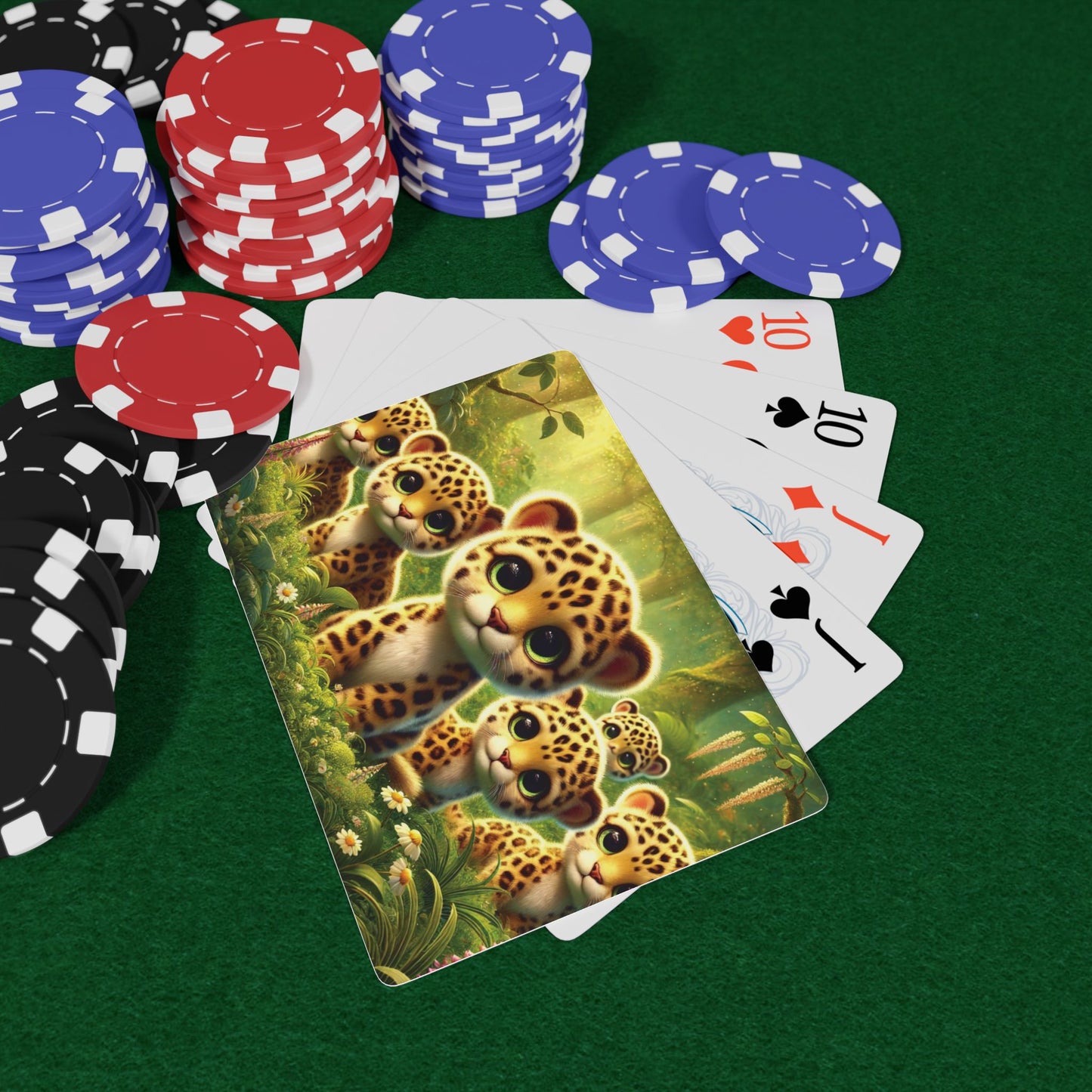 Poker Playing Cards - Baby Jaguar Party